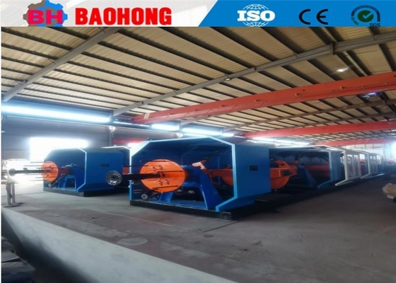 Kabel &amp; Kawat Industri Melewatkan Jenis Mesin Manufaktur Stranding 630/1+6