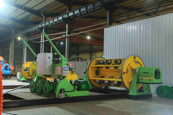 Coiler Cerdas Automatic JLK-630/1+6+12+18+24 dengan penggerak motor terpisah yang terpisah