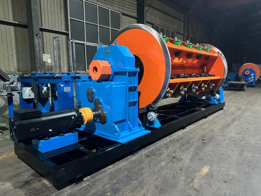 Mesin Stranding Kaku untuk Produksi Kawat/Kabel – 6+12, Cocok untuk Gulungan 630mm