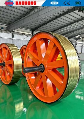 Mesin Penarik Kabel Capstan Roda Ganda untuk Mesin Pengikat Kawat dan Kabel