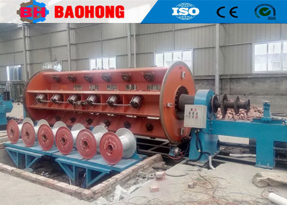 Mesin Stranding Kabel Jenis Bingkai Kaku Untuk Kawat Aluminium
