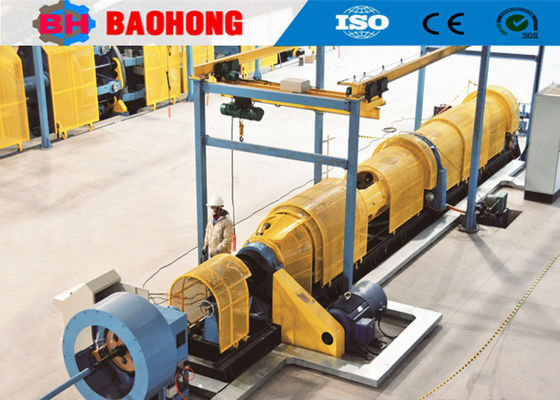 Mesin Stranding Tubular Efisien Tinggi Wire Cable Stranding Machine Untuk Konduktor