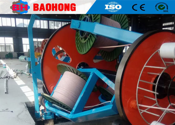 1250/3 + 1 + 1 Cradle Type Cable Making Machine Untuk Kabel Power 240 SQMM