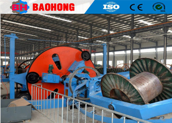 Stranding Cradle Type Laying Up Machine Untuk Kabel Aluminium Tembaga