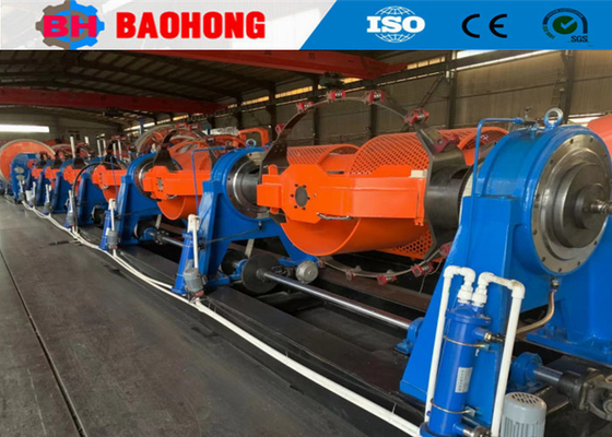 Wire Cable Skip Strander Machine Dengan Carbon Bow 1000Rpm Kecepatan Putar