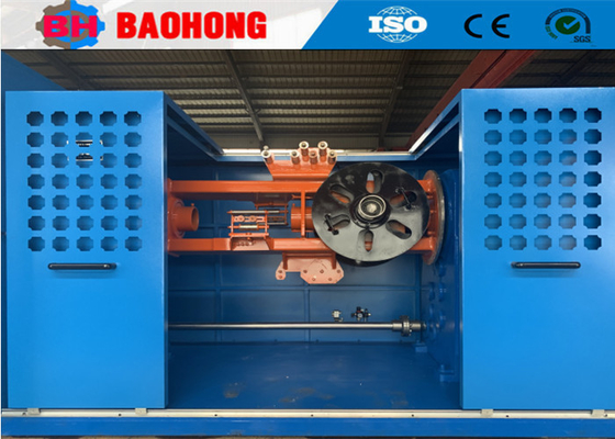 Aksesoris Mesin Kabel Armoring Bobbin Ganda Untuk Pembungkus Pita Semikonduktor