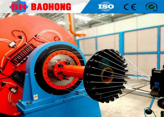 630 Mm Planetary Armored Stranding Machine 75kw Kawat Baja Galvanis