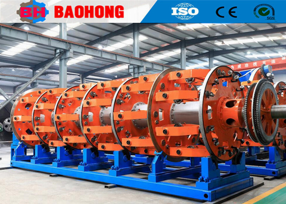 Mesin Armouring Kabel Spiral Strip 500 Mm NSK Bearing