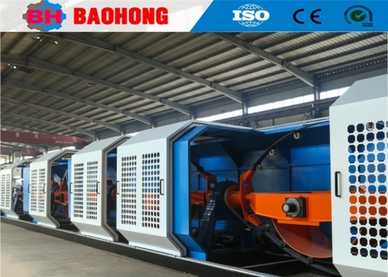 ACSR / AAC / ABC Conductor Skip Stranding Machine Tipe Busur Untuk Kabel Kontrol