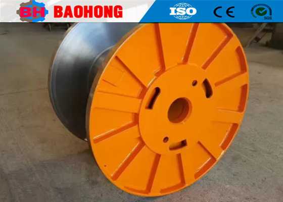 Gulungan Kabel Baja Drum Spool Plastik Gelendong Kawat Baja Stainless Bergelombang