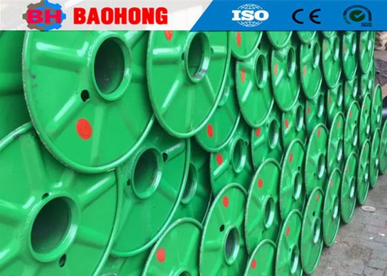Gulungan Kabel Baja Bergelombang Spool Bobbin Untuk Mesin Stranding