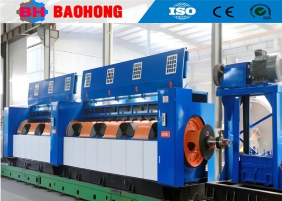 Mesin Pembuat Kabel Industri 630 Jenis Tubular Stranding Machine Untuk Kawat Baja