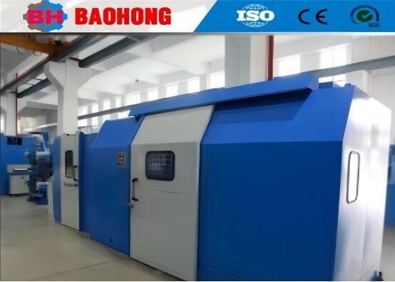 Otomatis Cantilever Single Twist Bunching Machine 1000RPM Cable Wire Strander