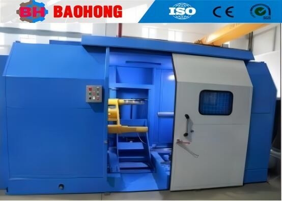 Kontrol PLC Pusat Mesin Kabel Putar Tunggal / Pembungkus Samping 1000rpm