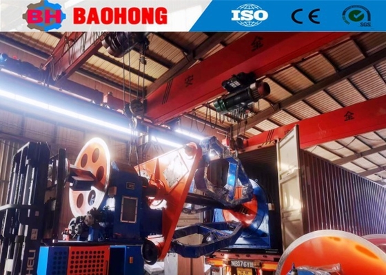 Mesin Pembuat Kabel Listrik Tipe Lay Up Kecepatan Tinggi 200 - 2000 Mm
