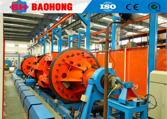 China Memproduksi Mesin Stranding Planetary untuk Kabel Listrik Kawat Aluminium Tembaga