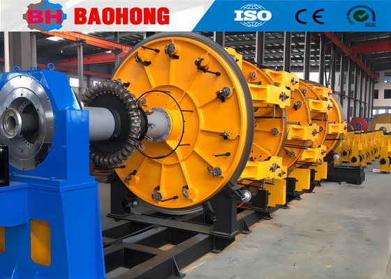 Mesin Stranding Planetary Kabel Tembaga Aluminium ACSR