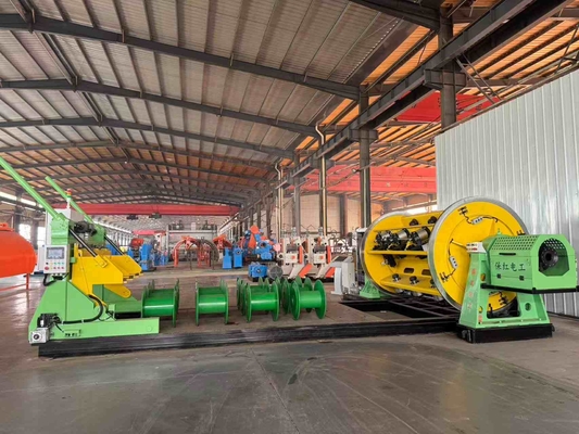 Coiler Cerdas Automatic JLK-630/1+6+12+18+24 dengan penggerak motor terpisah yang terpisah