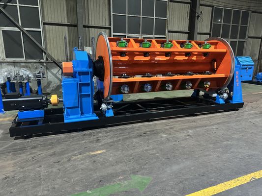 Mesin Rigid Stranding Pemuatan Lantai Efisiensi Tinggi untuk Kawat &amp; Kabel