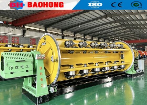 JLK High Speed Rigid Stranding Machine untuk ACSR dan Steel-Core Aluminium Conductors
