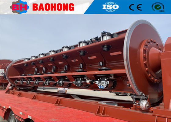 DIN 4639 PLC Steel Rigid type Wire and Cable Stranding Machine 62.3m / Min