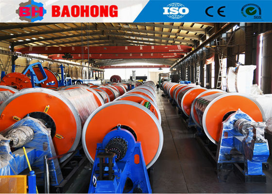 500 630 710mm Kawat tipe kaku dan Mesin Terdampar Kabel Kebisingan Rendah Pengiriman Cepat Fast