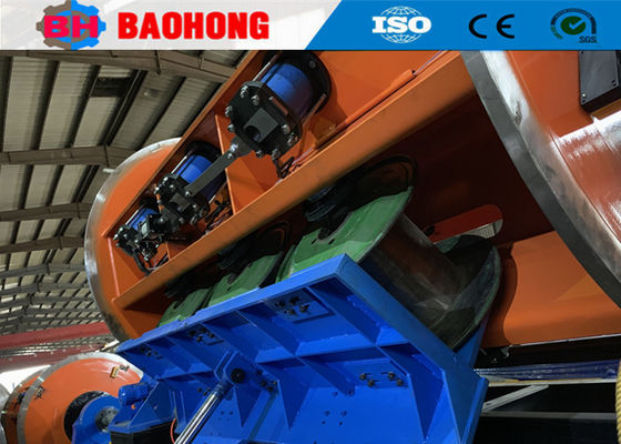 500mm Bobbin Automatic Rigid Frame Wire dan Cable Stranding Machine 253RPM