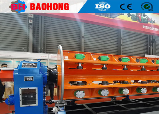 500mm Bobbin Automatic Rigid Frame Wire dan Cable Stranding Machine 253RPM