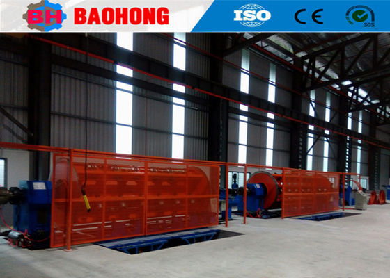 AAC ACSR 240Sqmm Silent Rigid Stranding Machine Dengan 630mm Bobbin