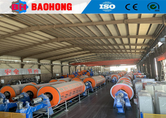 Baja Rigid Stranding Machine / Cable Stranding Machine Untuk ACSR Moose Conductor