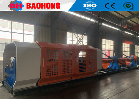 Wire Dan Cable Skip Type Stranding Machine Dengan Tinggi Tengah 1000 mm