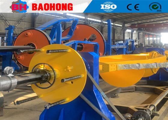 Kawat Berkecepatan Tinggi Dan Kabel Skip Type Stranding Machine 1+6 Konduktor ACSR