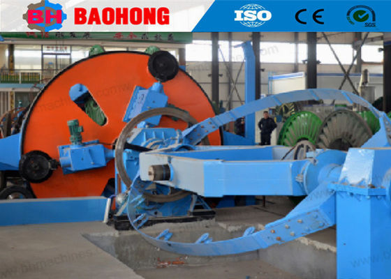 Wire Rope Skip Type Stranding Machine, Mesin Pembuat Kawat Kabel Listrik