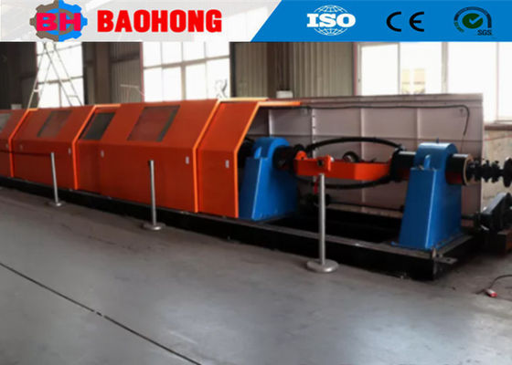 Mesin Stranding Tipe Skip yang Kuat, Gulungan 630mm Untuk Untai Kawat Baja Lembut Soft