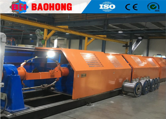 Mesin Stranding Tipe Skip yang Kuat, Gulungan 630mm Untuk Untai Kawat Baja Lembut Soft