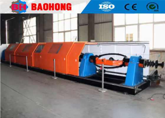 630mm/1+6Bobbin Skip Type Wire &amp; Cable Stranding Machine Untuk Konduktor ACSR