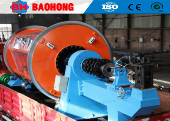 Mesin Stranding Kaku Kecepatan Tinggi Kawat Tembaga Rigid Frame Strander Frame