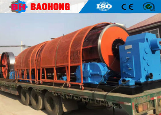 720mm Bobbin Steel Wires Rigid Stranding Machine Dengan Layar Sentuh