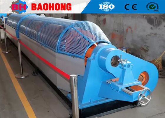 Mesin Stranding Tipe Tubular Kawat Tembaga 500/1 + 6 Dengan Kecepatan Putar Tinggi