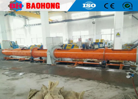 Mesin Kawat &amp; Kabel Jenis Tubular Tembaga Berkecepatan Tinggi Dengan Gelendong 200mm