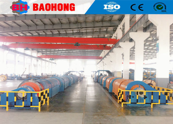 Mesin Stranding Tubular Efisien Tinggi Wire Cable Stranding Machine Untuk Konduktor