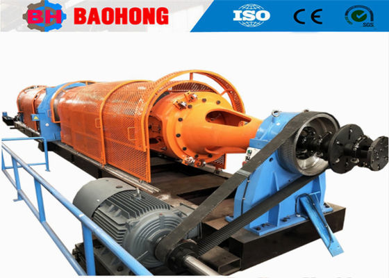 500 mm Bobbins Steel Wire Rope Tubular Stranding Machine Kecepatan Tinggi