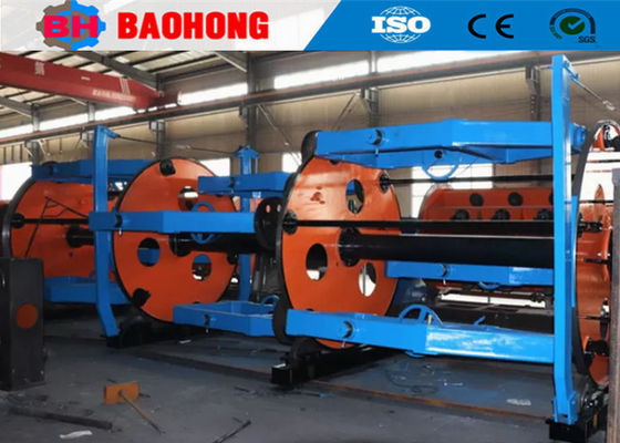 Instalasi Mudah 380V Automatic Cradle Type Laying Up Cable Machine