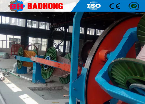 1250/3 + 1 + 1 Cradle Type Cable Making Machine Untuk Kabel Power 240 SQMM