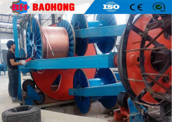 Mesin Pemasangan Kabel Listrik Tipe Cradle 800mm Stranding
