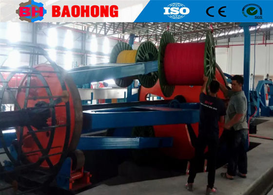 Mesin Pemasangan Kabel PLC 1800mm Peralatan Pembuatan Kabel Bobbins