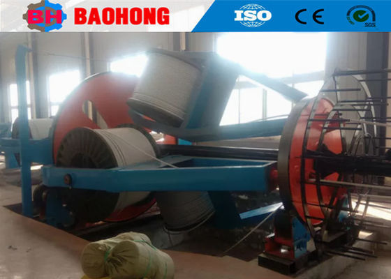 1400/1 + 1 + 3 Kawat Kabel Meletakkan Mesin Kecepatan Tinggi Peralatan Produksi Kabel