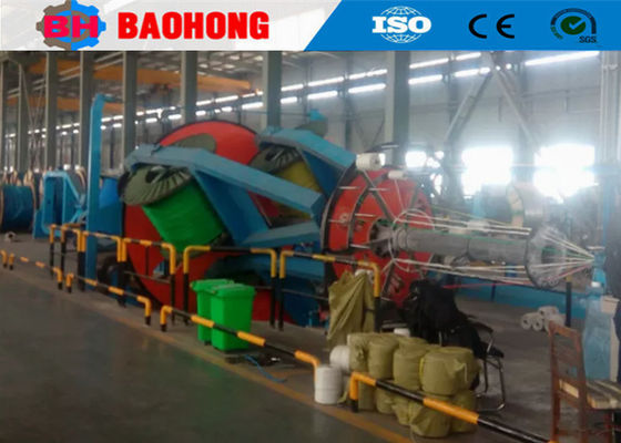 1400/1 + 1 + 3 Kawat Kabel Meletakkan Mesin Kecepatan Tinggi Peralatan Produksi Kabel