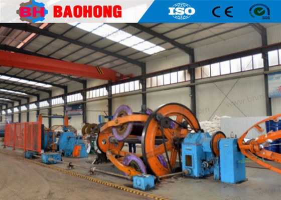 800mm Pitch Wire Cable Laying Up Stranding Machine Kontrol PLC