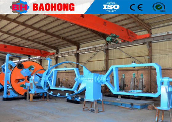 800mm Pitch Wire Cable Laying Up Stranding Machine Kontrol PLC
